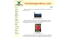 Desktop Screenshot of montosogardens.com